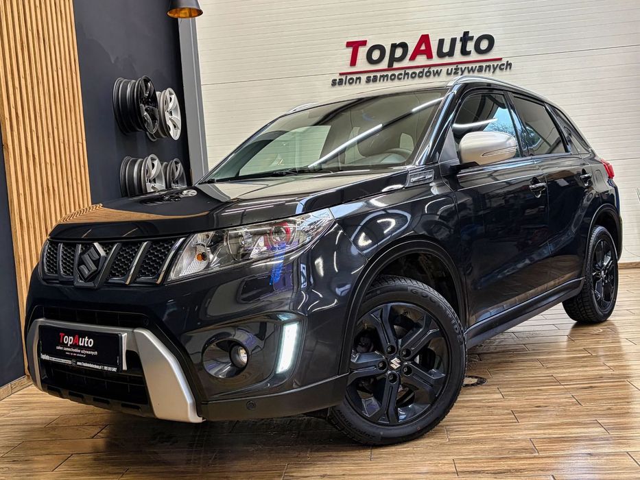Suzuki Vitara 1.4T * gwarancja*NAVI* KAMERA *SKÓRA/ALCANTARA* Bezwypadkowa*