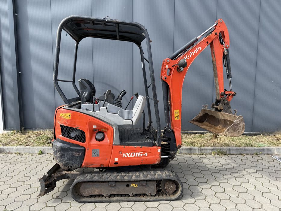 Mini giratoria kubota kx016-4
