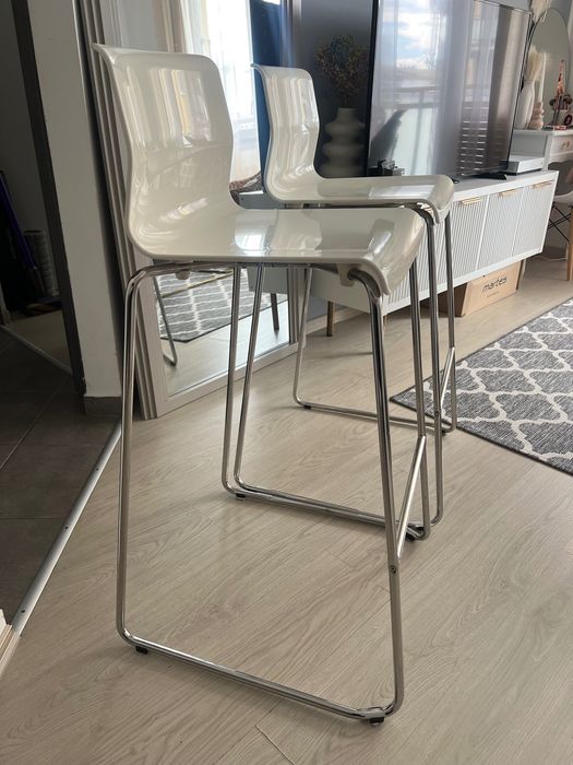 Krzesła barowe, hoker ikea  GLENN