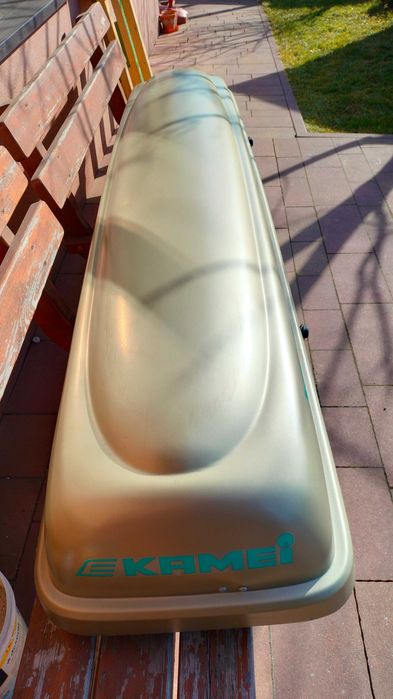 Box dachowy trumna kamei 260 na narty bagażnik