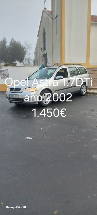 Opel Astra 1.7DTi 16VALVULAS  ano2002 insp5/2026 boa mecânica