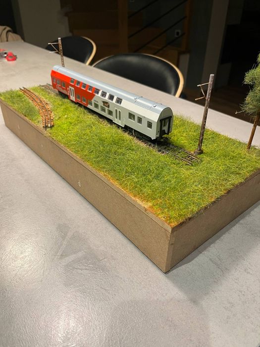 Diorama kolejowa w skali h0