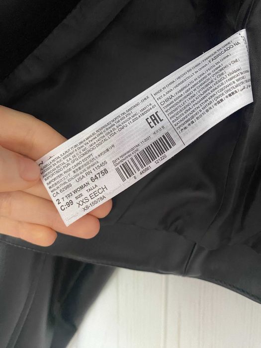 ramoneska kurtka z eko skóry krótka new jacket mango