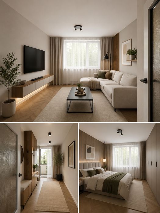 3 pokoje | 51 m² | do remontu | balkon | piwnica | Kraków Prokocim - Widok 4