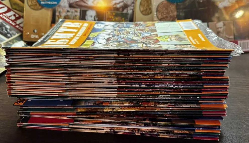 100 битв которые изменили мир. Выпуски 1-196. Цена за все.