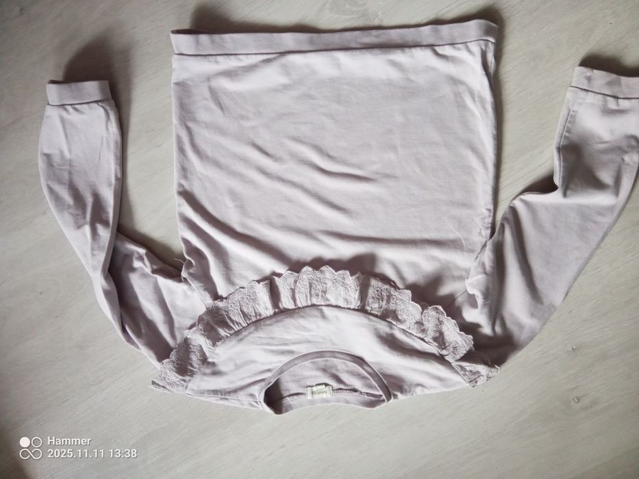Fioletowa bluza Newbie 122 cm