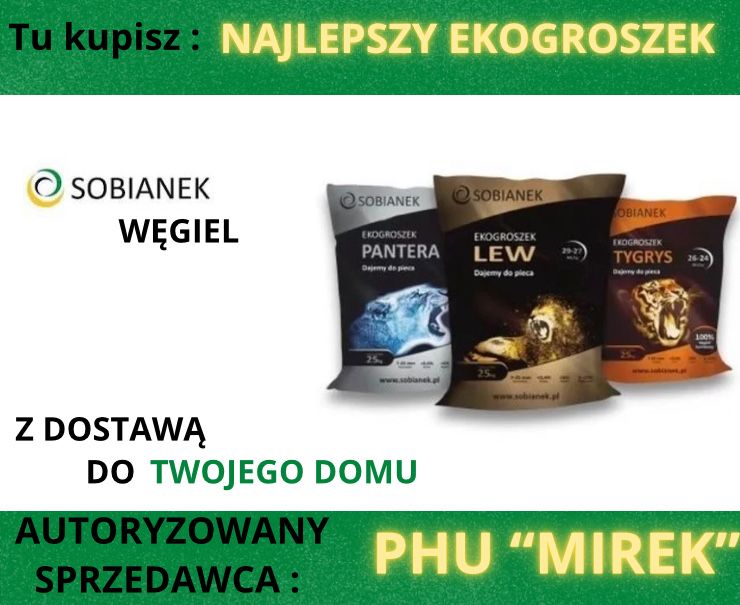 Skład opału oferuje węgiel groszek
