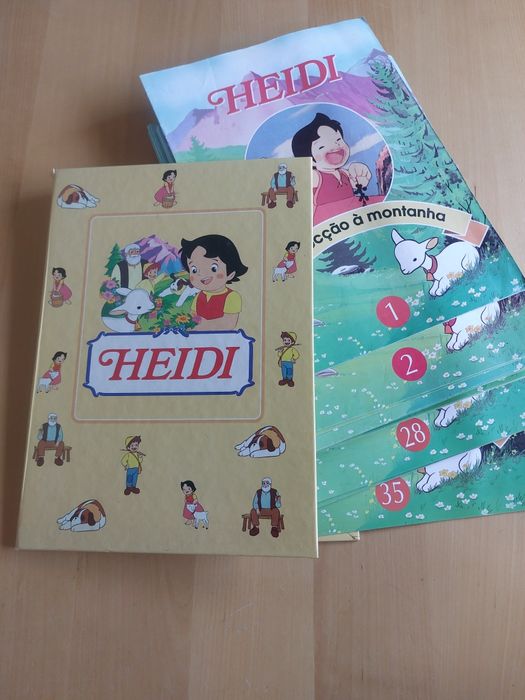 Fascículos coleção Heidi e Marco ediclube