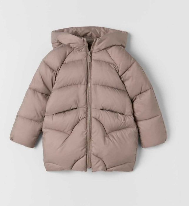 Куртка зимняя парка Zara Пуфер 152