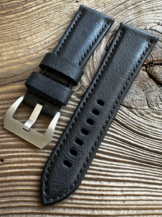 Pasek do zegarka Panerai 26 mm handmade skóra ręcznie robiony