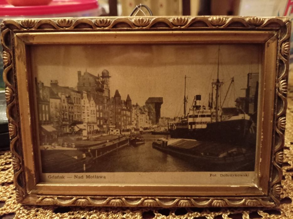 Obrazek stary Gdańsk 1945r