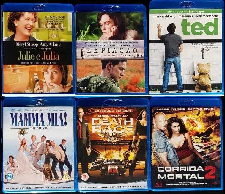Blu-Ray's - 007, Batman, Velocidade Furiosa + 30 BR's...