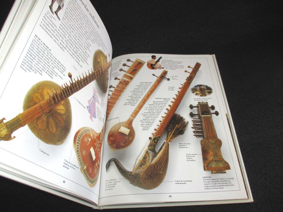 Livro Música Neil Ardley Enciclopédia Visual Verbo