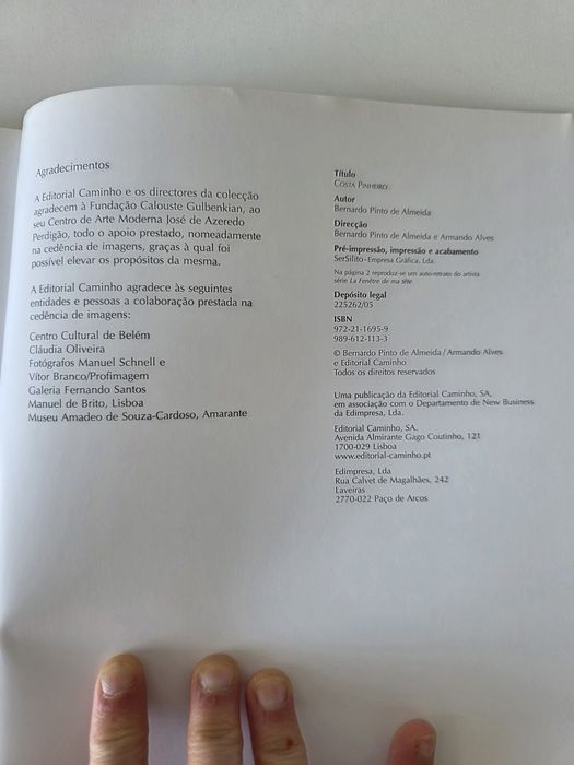 livro arte pintor português Costa Pinheiro