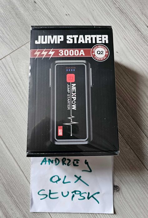 Powerbank starter NEXPOW q2 3000A - fabrycznie nowy