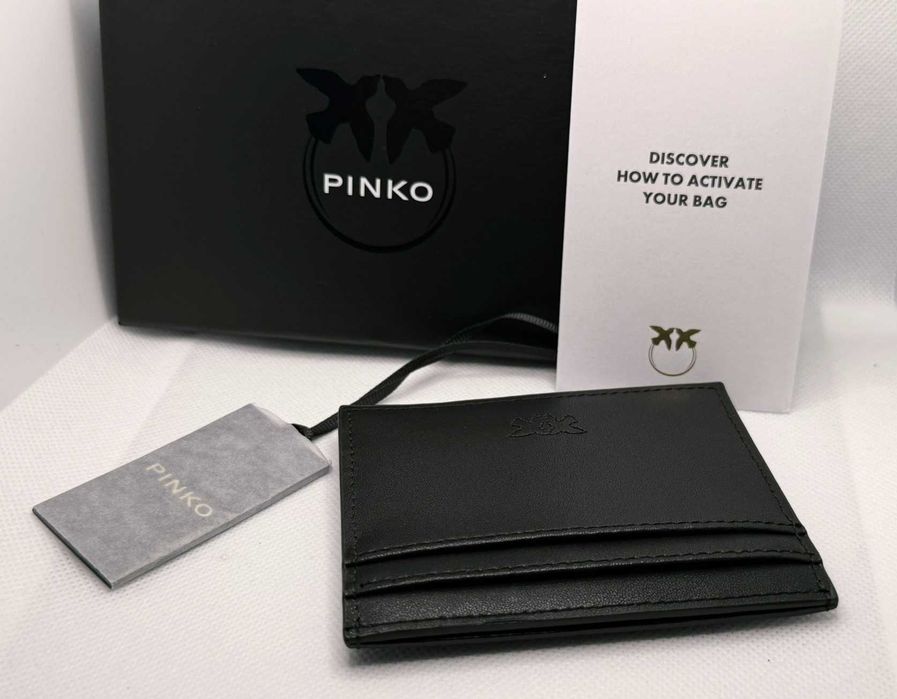 Nowe etui na karty kredytowe portfel Pinko Card Holder Simply 103762