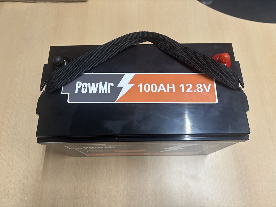 PowMr 12.8v 100ah LiFePO4 Акумулятори