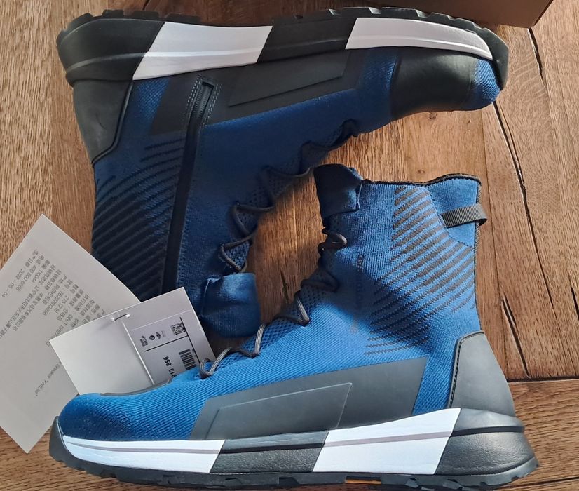Buty Motocyklowe BMW Sneaker KnitLite Unisex Niebieskie Rozmiar 43 i inne