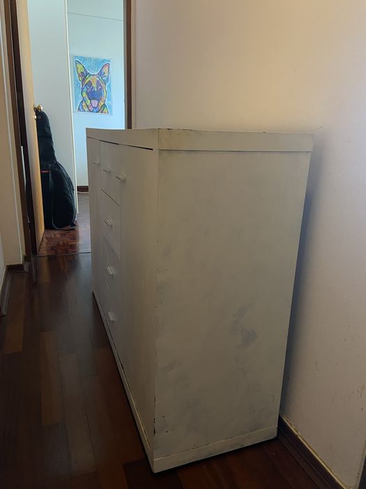 Cómoda Branca Quarto