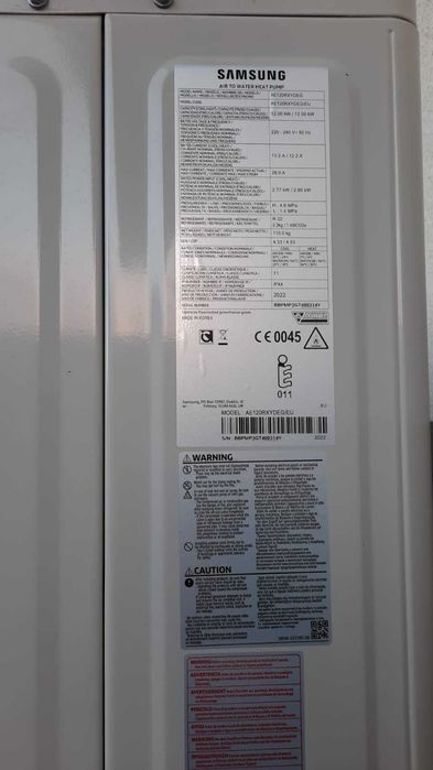 Pompa ciepła Samsung Monoblock AE 120RXXDEG/EU 12KW