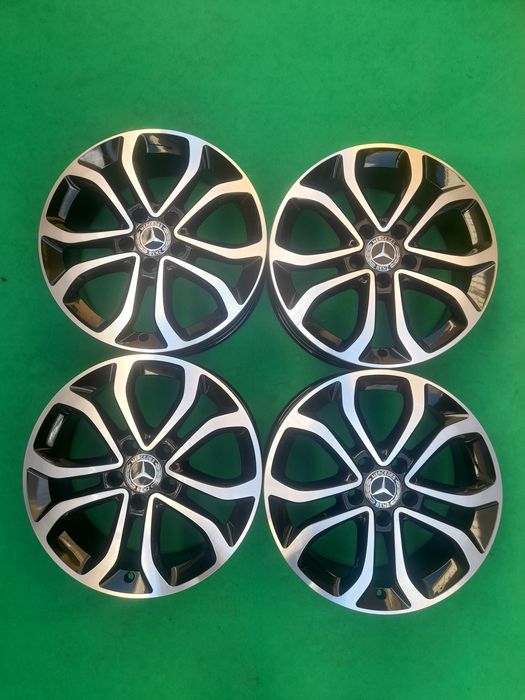 Jantes Mercedes 17" 5x112  Classe A, B, C, CLA Vito Jantes originais Maquinadas