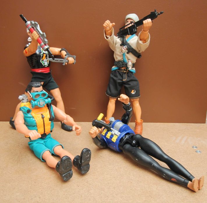 bonecos/figuras action man