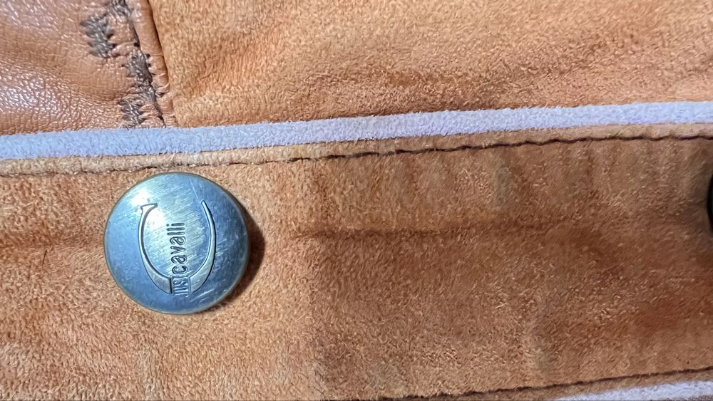 Вінтажна шкіряна куртка Roberto Cavalli | Archive | Luxury