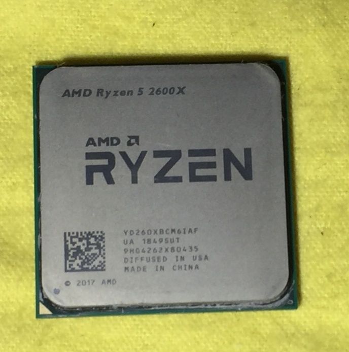 Процессор AMD Ryzen 5 2600X Socket AM4 6 ядер 12 потоков