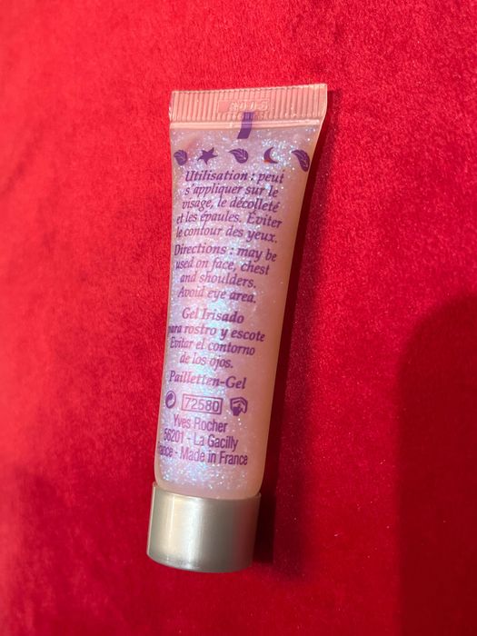 Yves Rocher Luminelle brokat brokatowy żel to twarzy i ciała