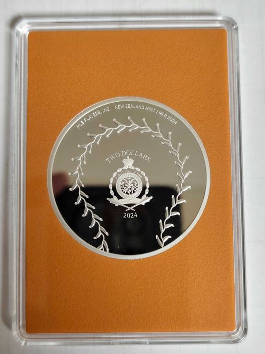 2 долари  2024 Niue. Набір срібних монет Бейсбол. 2 x 1 oz.