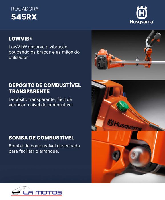 Roçadora Husqvarna 545 RX