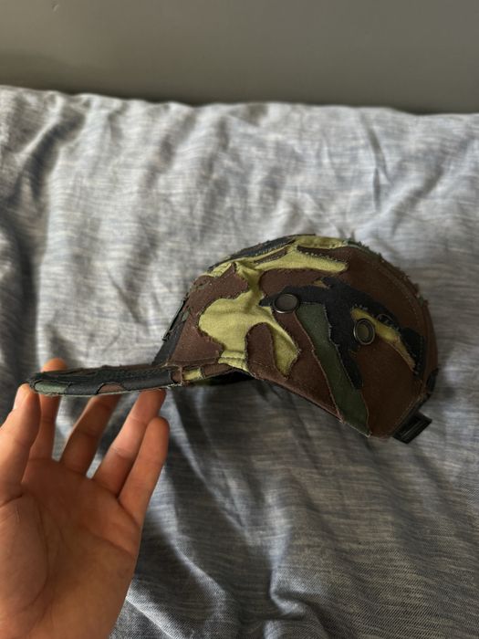 Czapka Supreme 5 Panel Woodland Camo