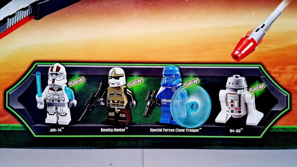 Lego Star Wars 75018 Jek-14's Stealth Starfighter selado