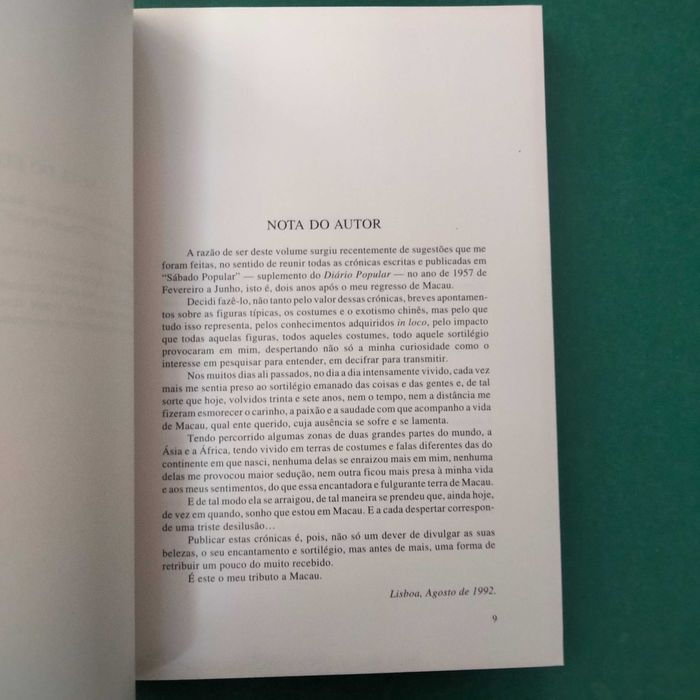 OU-NUM Coisas e Tipos de Macau - Ninélio Barreira