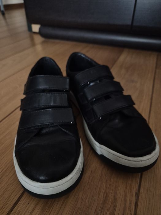 Tenisówki trampki sneakersy skórzane Lasocki