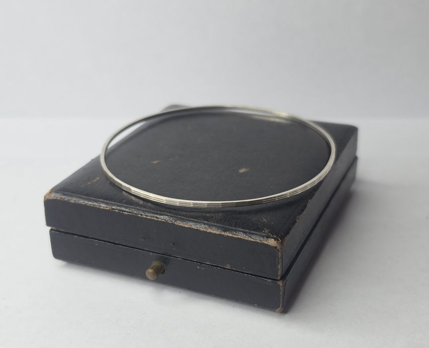 Bransoletka srebrna koło srebro 900