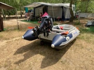 Koła slipowe do pontonu, lodki