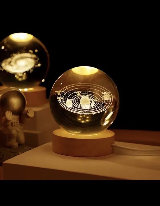 Нічник- сонячна система usb