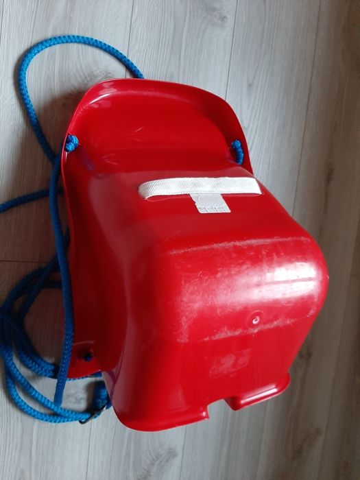 Huśtawki plastikowa czerwona