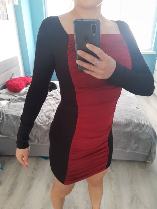 Tunika sukienka Długi Rękaw