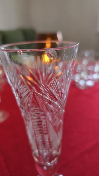 Kryształowe szampanówki