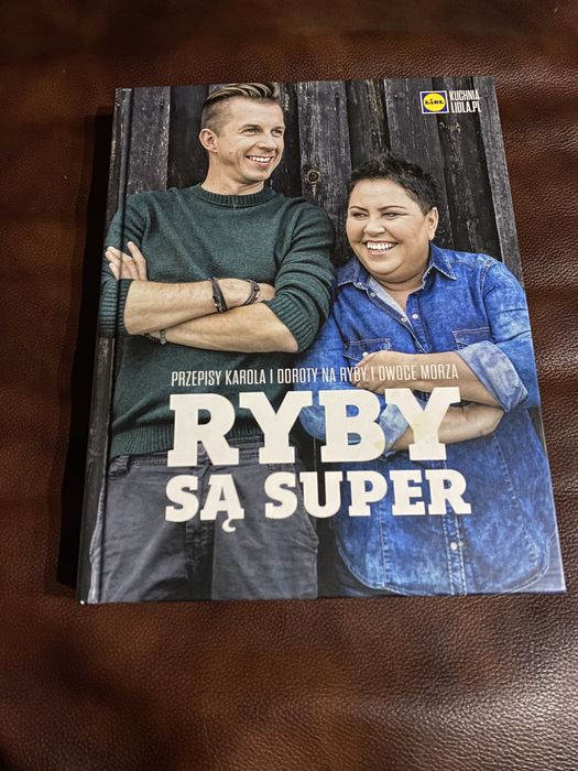 Книга польською Рецепти риби Ryby sa super нова