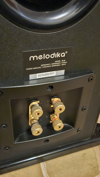 Kolumny podłogowe Melodika BL40