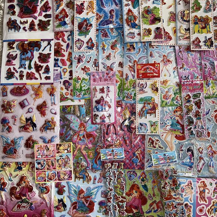 ОНОВЛЕННЯ Наліпки вінкс winx наклейки винкс