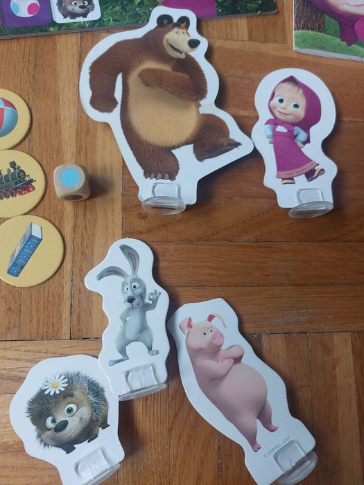 Gra planszowa Masza i Niedźwiedź