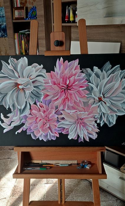 Картина "Цветы" .