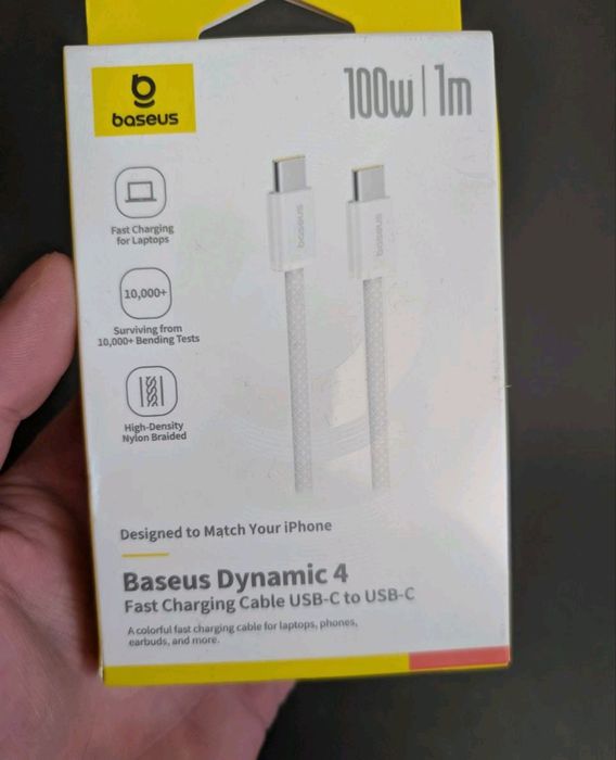 Зарядний кабель для мобільного телефону Baseuse 100 W