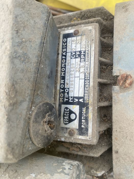 Motor monofasico Efacec