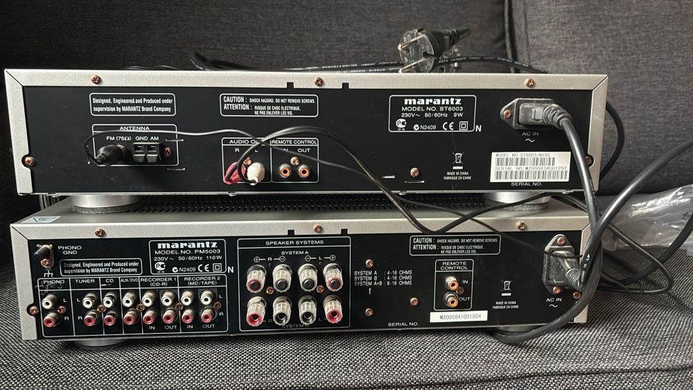 Marantz wzmacniacz PM 5003 i Tuner ST 6003