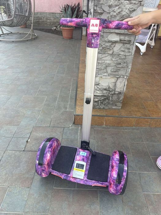 Гирлскутер-сигвей balance premium 10 фіолетовий космос